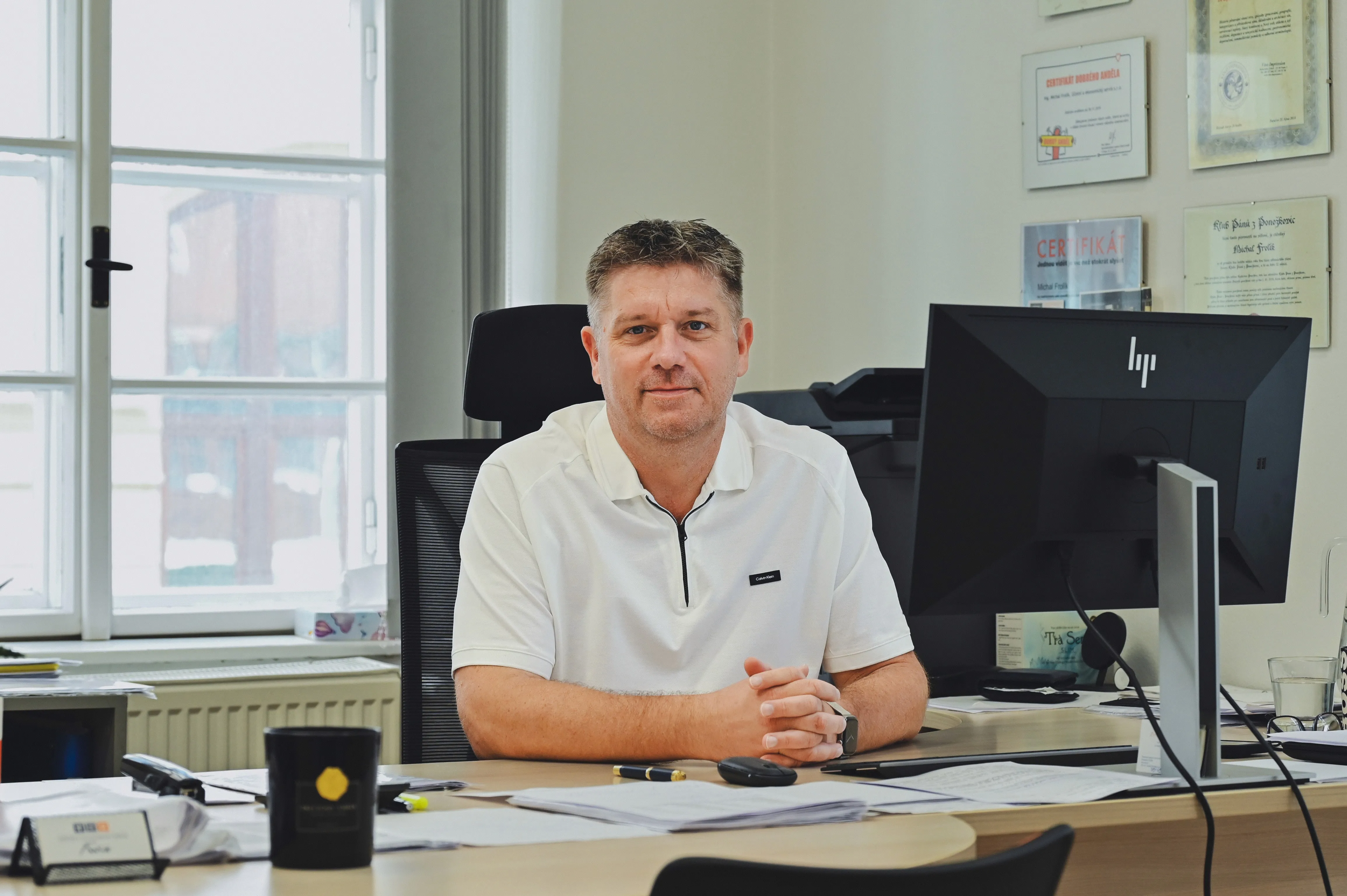 Ing. Michal Frolík, jednatel společnosti Účetní a ekonomický servis